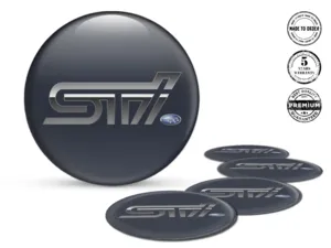 Subaru Emblema de Rueda Versión Diseño de Cúpula Alta Calidad
